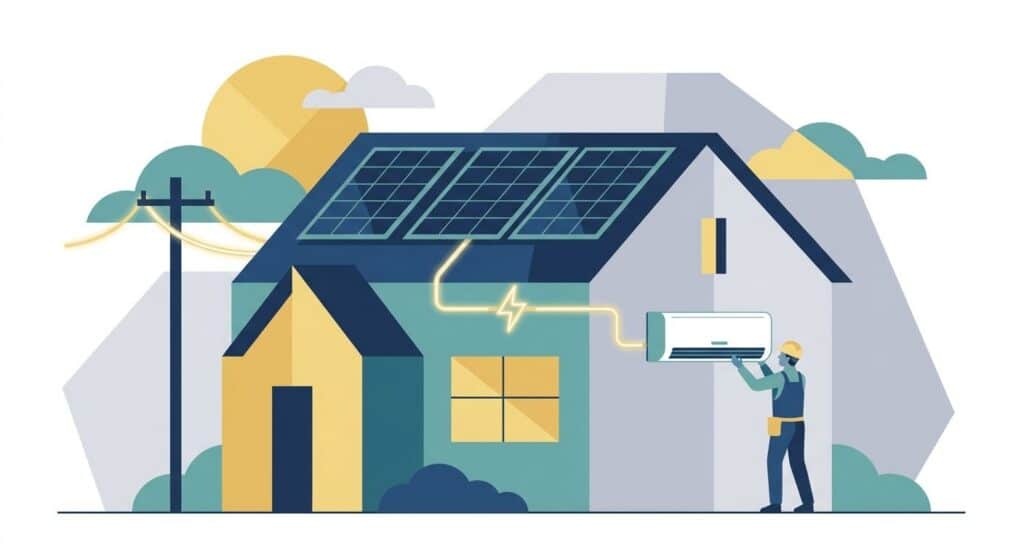 AC installation for homes going solar