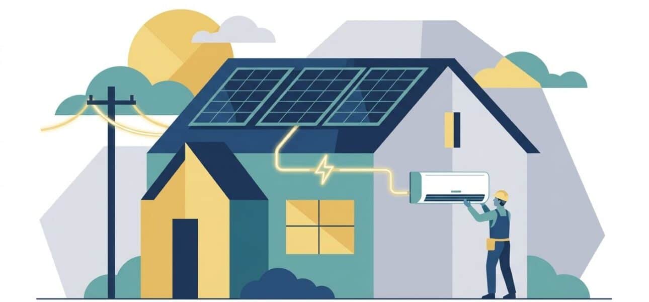 AC installation for homes going solar