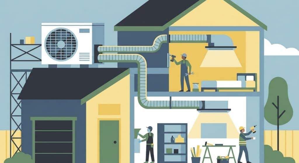 AC installation for whole-home renovations
