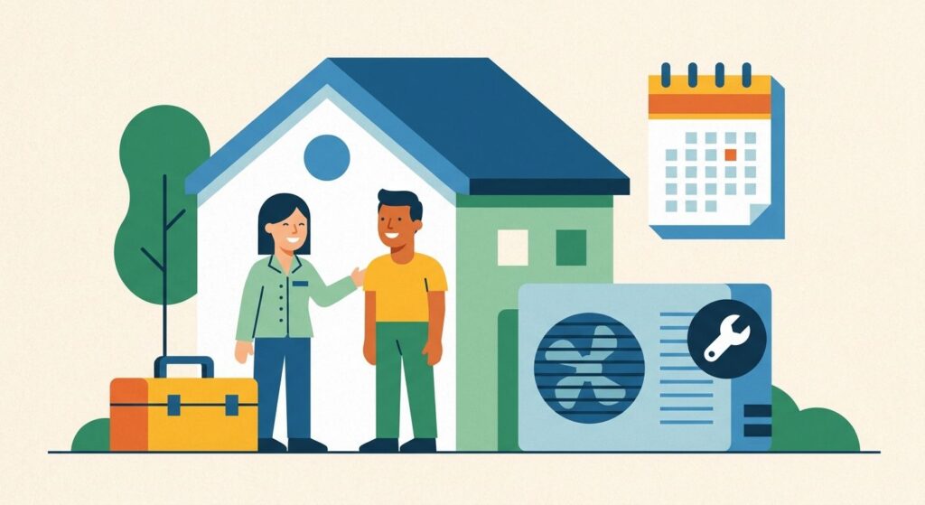 AC maintenance for vacation rental hosts