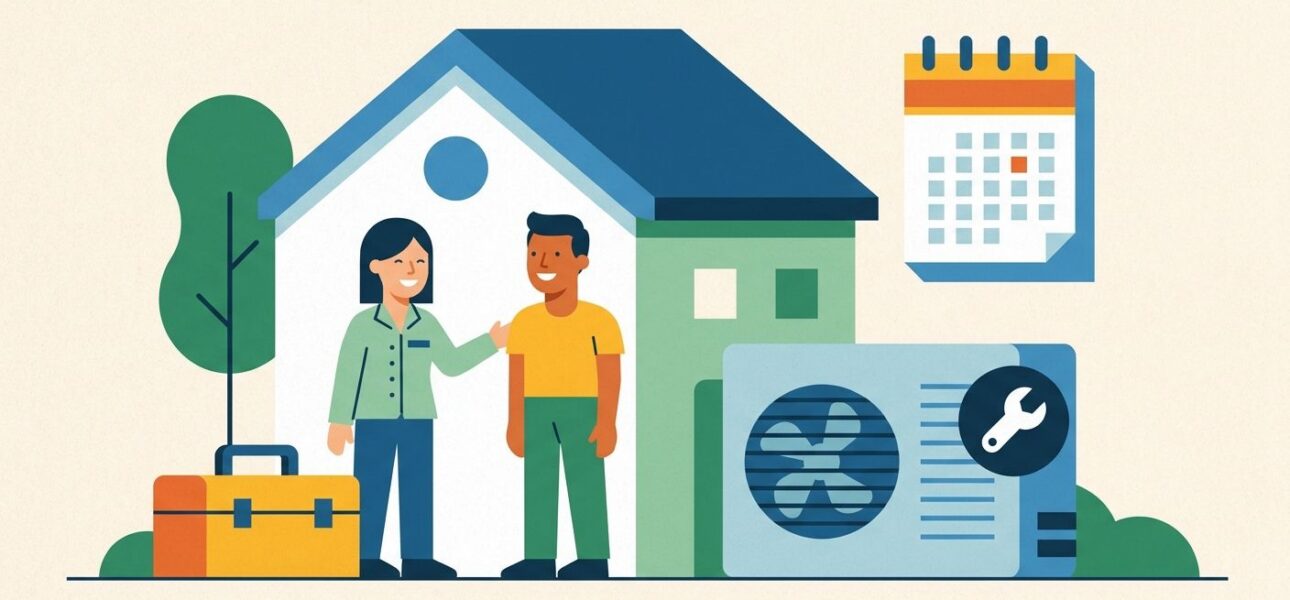 AC maintenance for vacation rental hosts