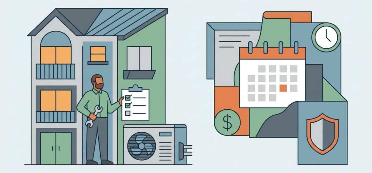 AC maintenance plans for rental property owners