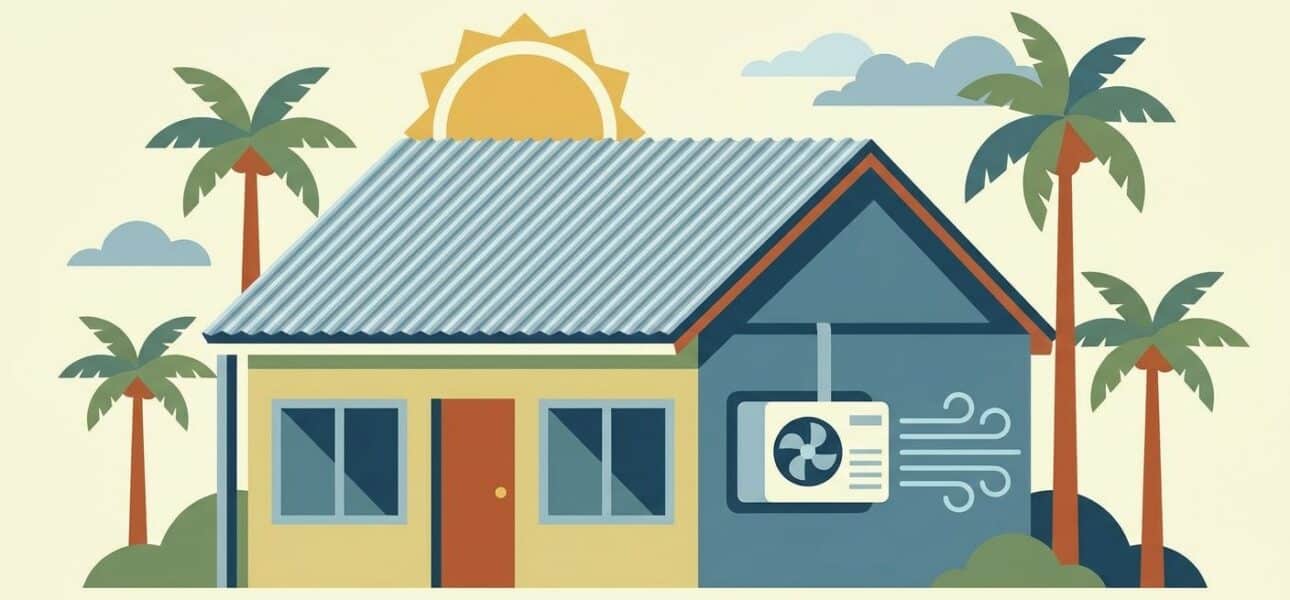 AC solutions for Florida homes with metal roofs
