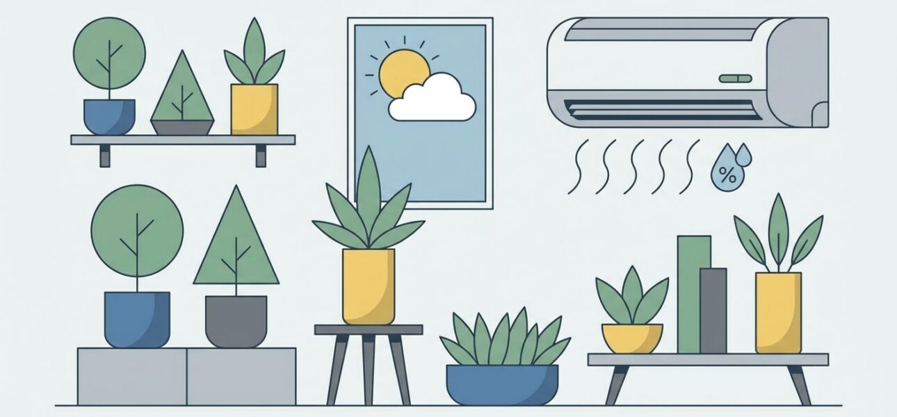 AC solutions for homes with indoor plant collections