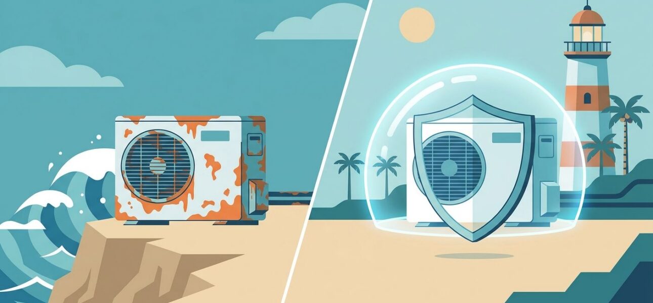 Best AC brands for saltwater coastal corrosion resistance