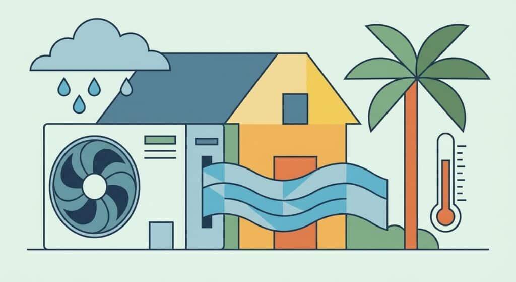 Best AC systems for high humidity climates