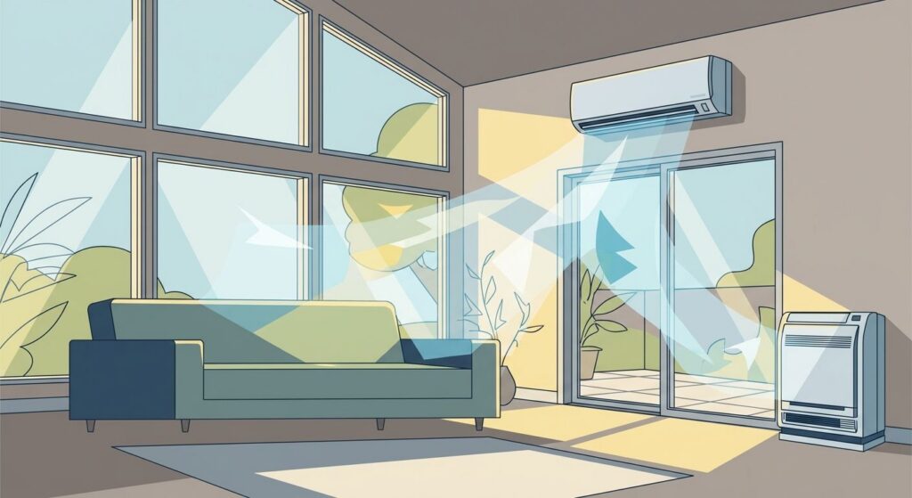 Best AC systems for homes with large windows and doors