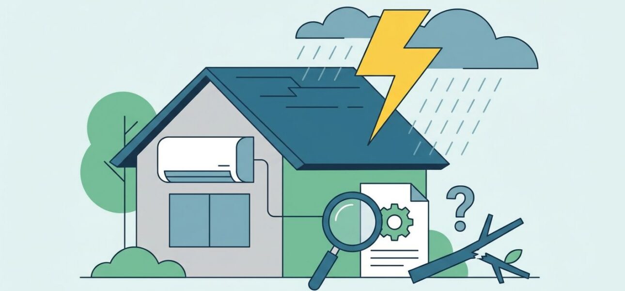How to check if your AC warranty covers storm damage