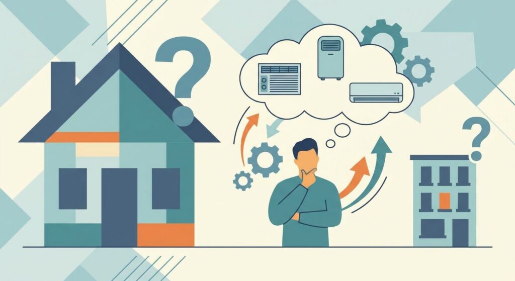 How to choose an AC when downsizing to a smaller home