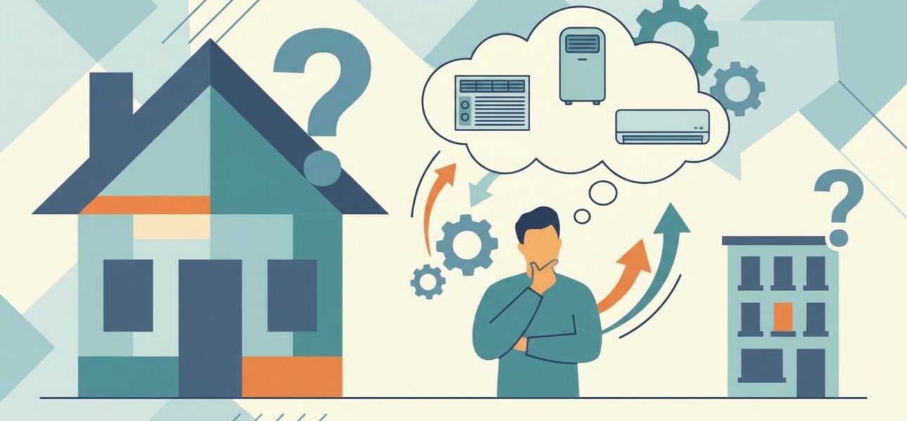 How to choose an AC when downsizing to a smaller home