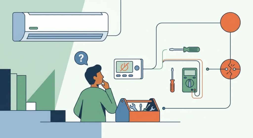 How to troubleshoot an AC that won't turn on