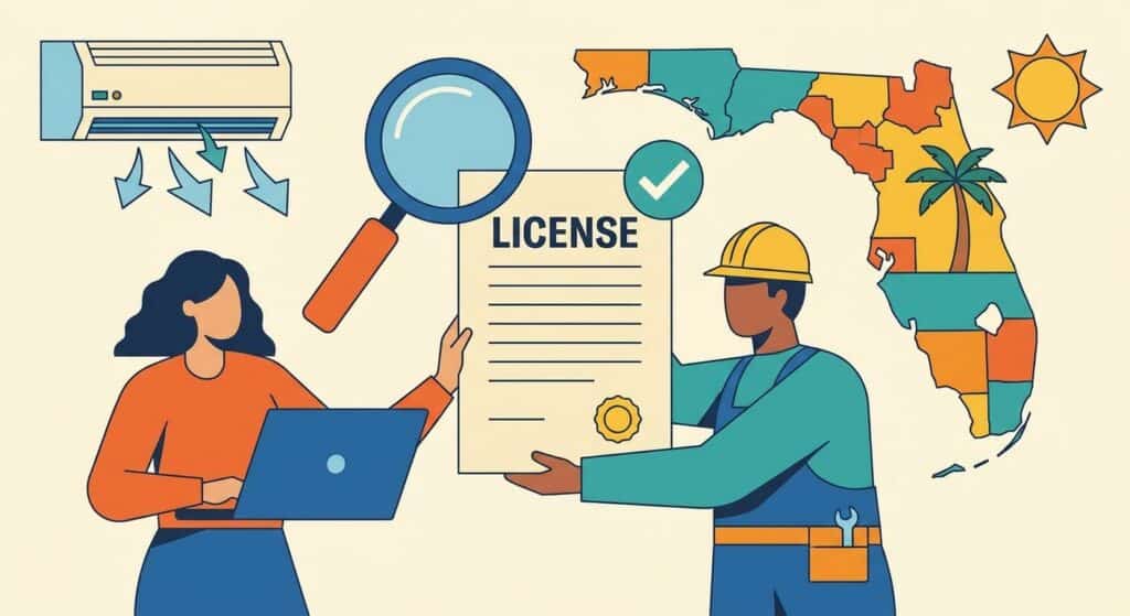 How to verify your AC contractor is licensed in Florida