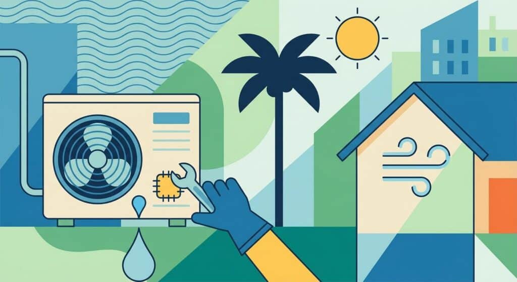 Refrigerant leak repair for South Florida AC systems