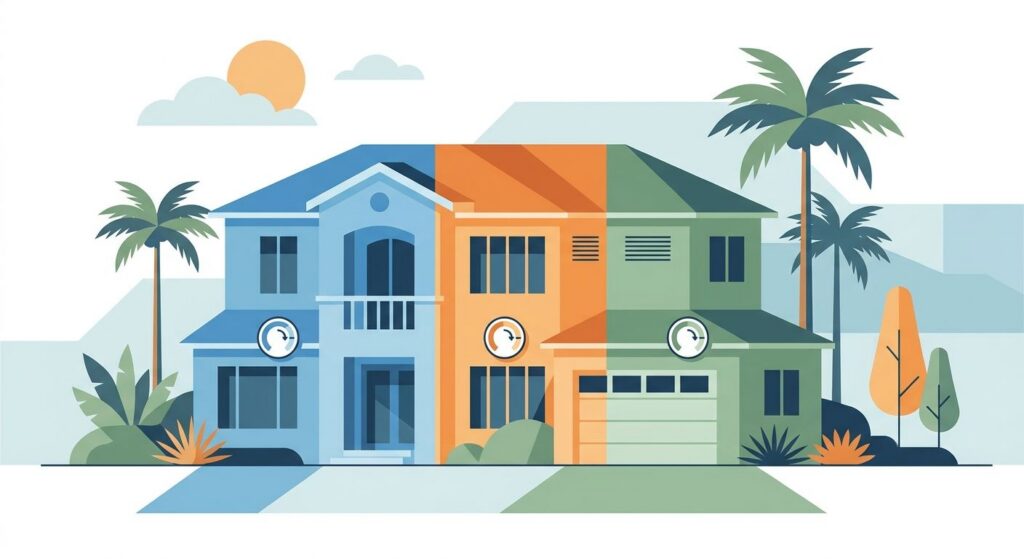 Zoning systems for large South Florida homes