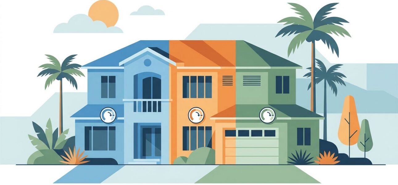 Zoning systems for large South Florida homes