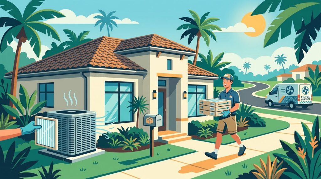 AC filter subscription service for South Florida homeowners