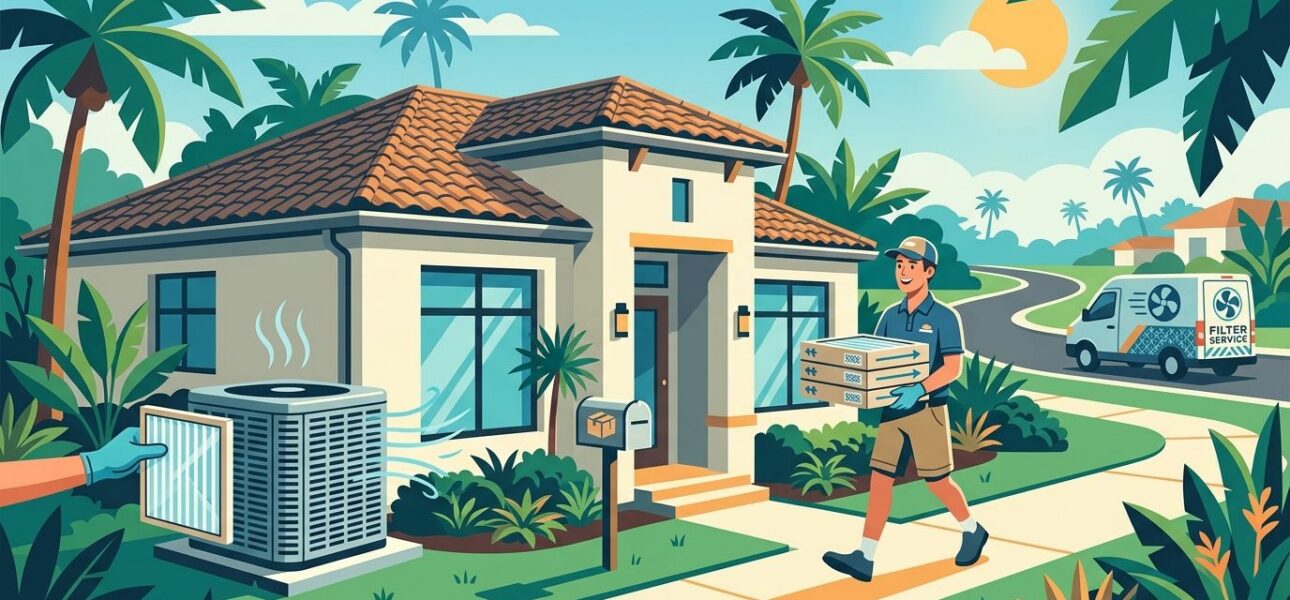 AC filter subscription service for South Florida homeowners