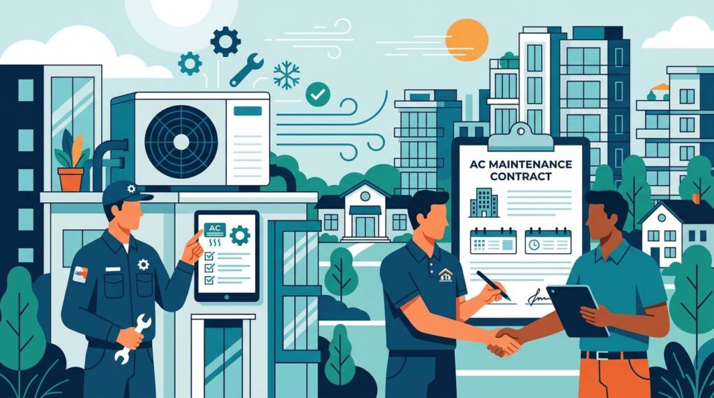 AC maintenance contracts for condo associations and HOAs