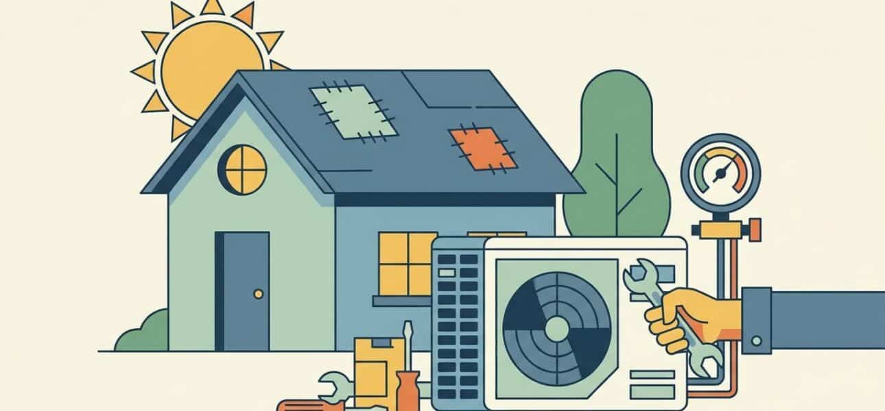 AC maintenance for homes after hurricane roof repairs