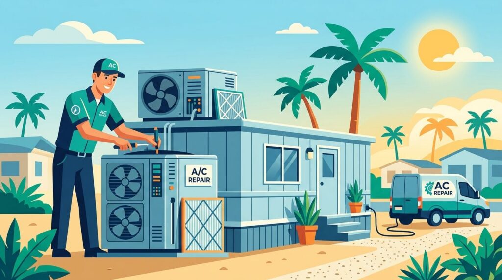 AC repair for mobile and manufactured homes in South Florida
