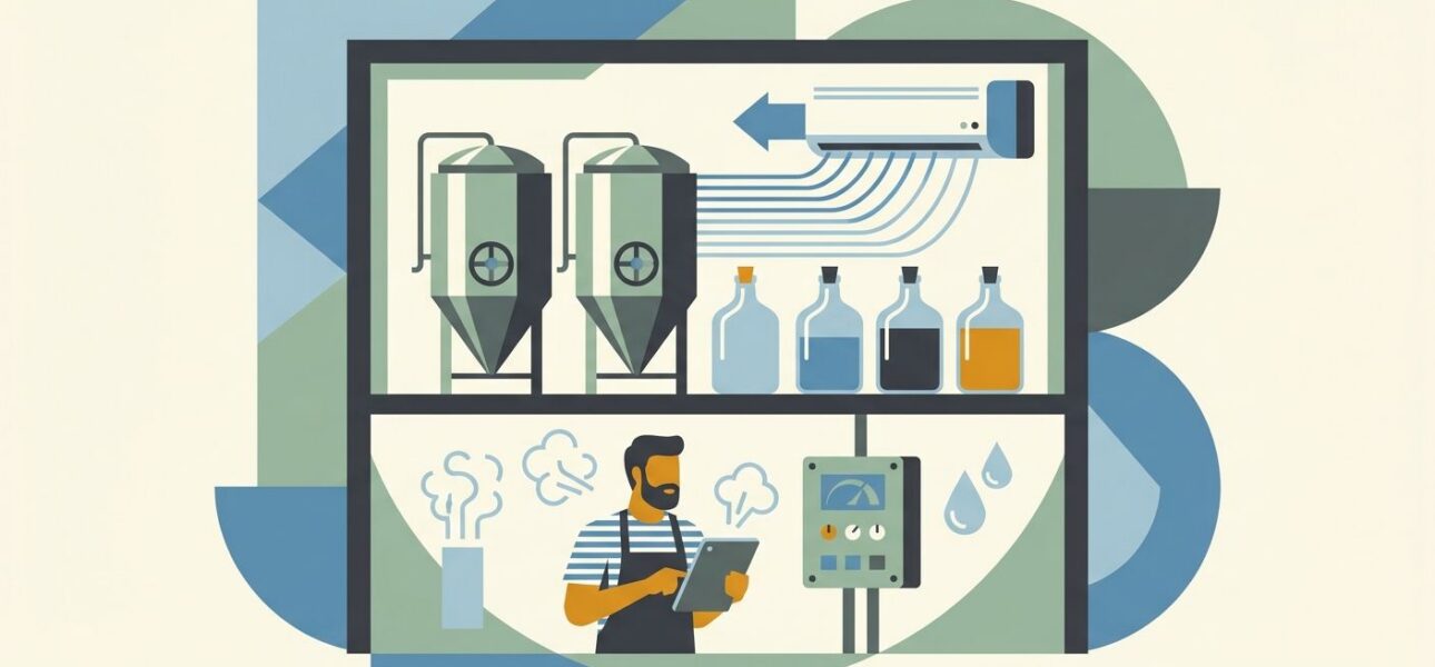 AC solutions for home breweries and fermentation rooms
