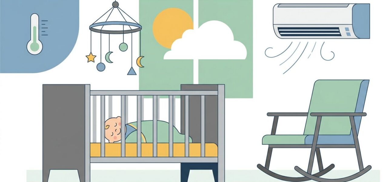 AC solutions for newborn nurseries and baby rooms