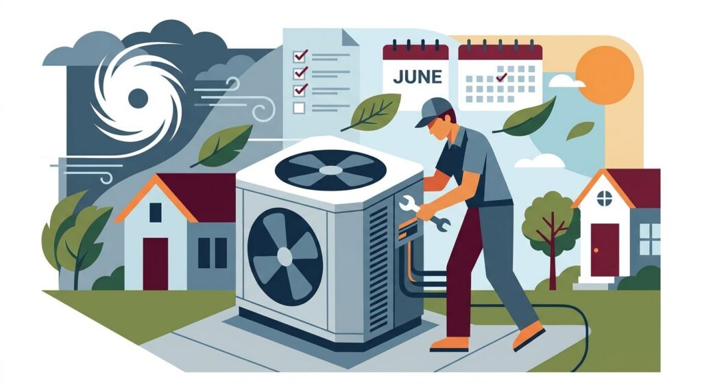 AC tune up before hurricane season