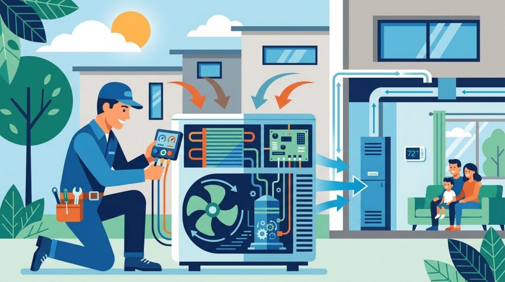 AC tune-up for homes with variable speed compressors