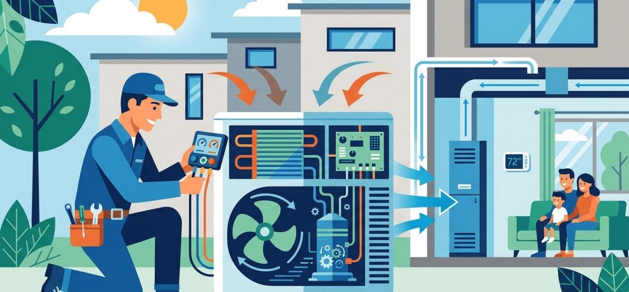 AC tune-up for homes with variable speed compressors