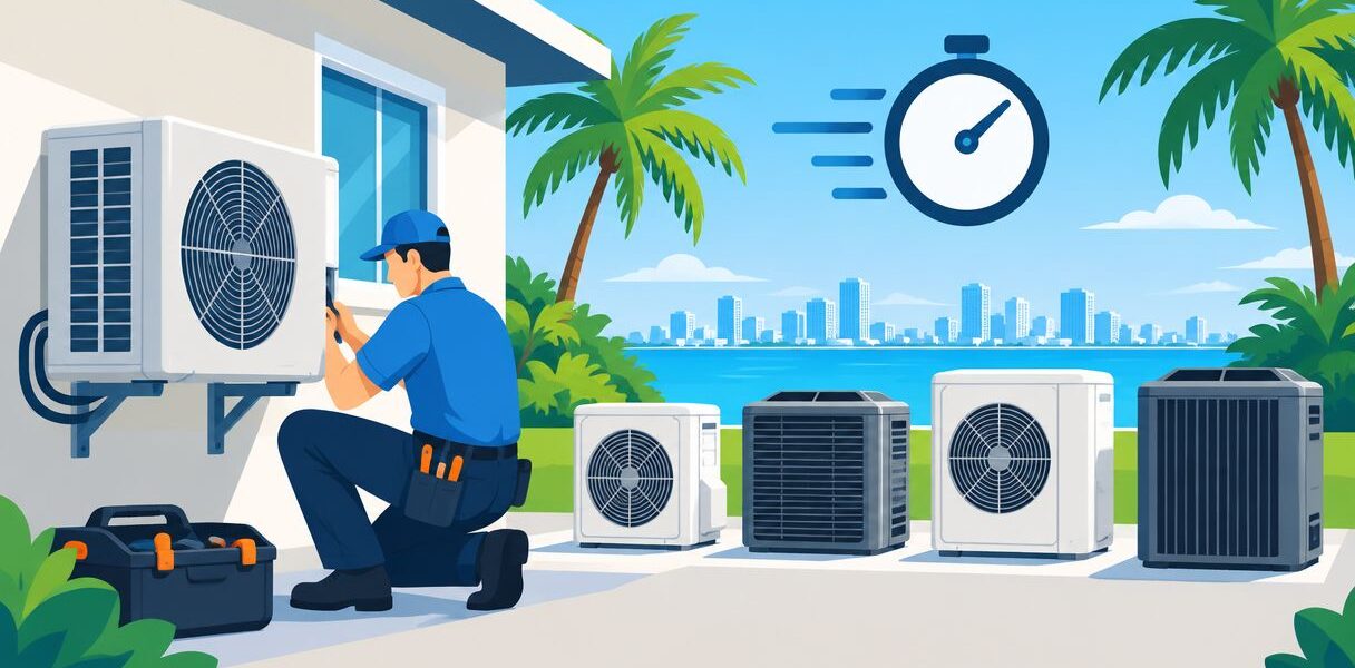 Best AC brands ranked by installation speed in South Florida
