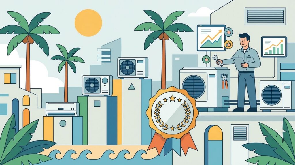 Best AC brands ranked by repair reliability in South Florida