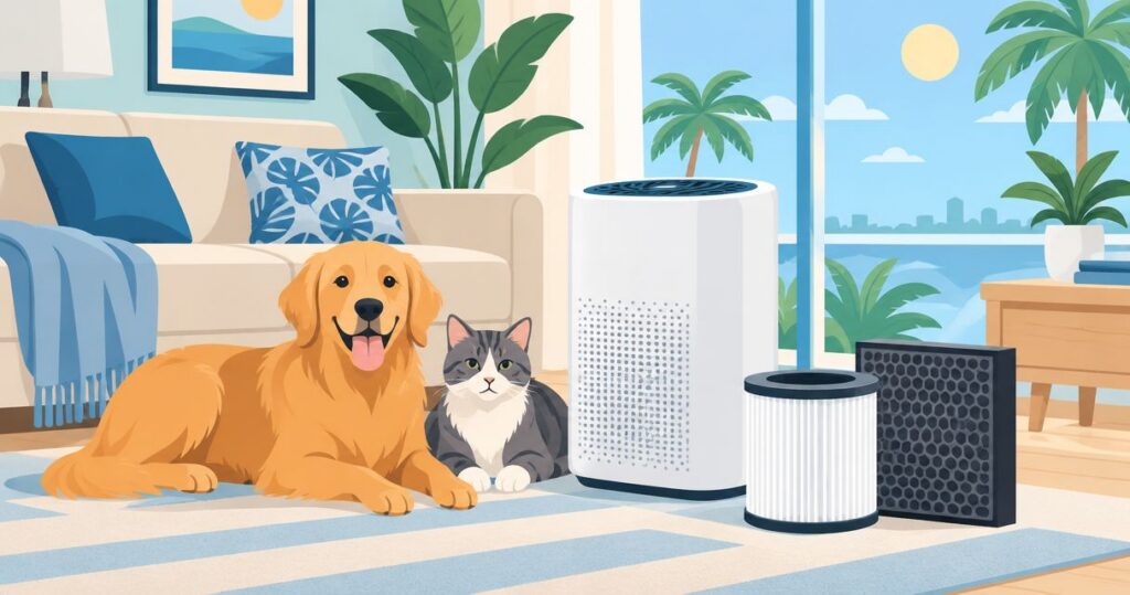 Best AC filters for homes with pets in Florida