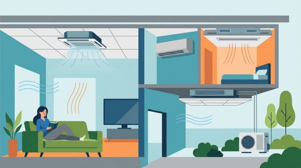 Best AC systems for homes with low ceilings