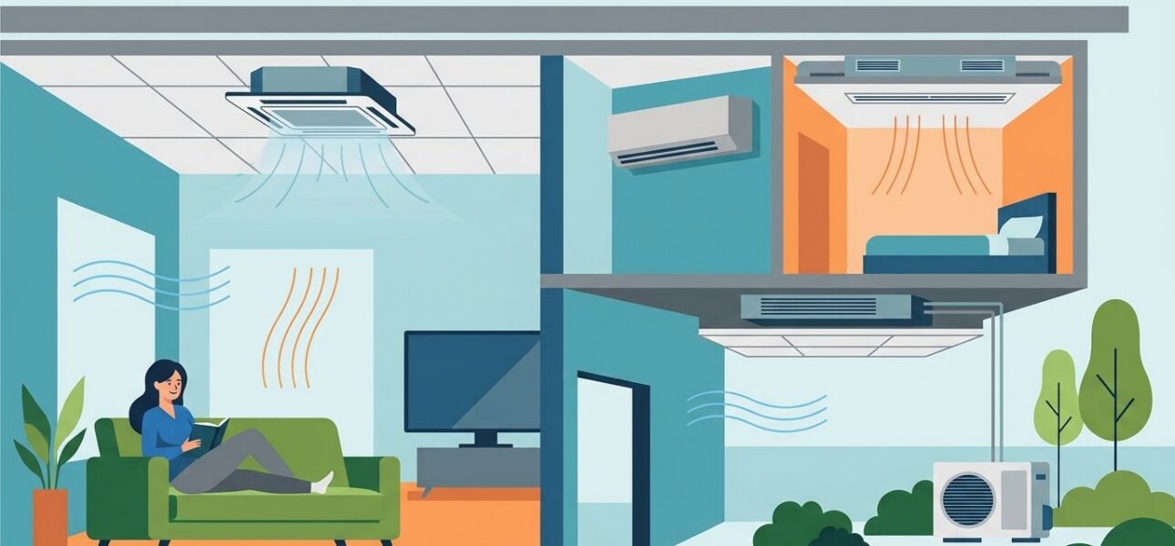Best AC systems for homes with low ceilings