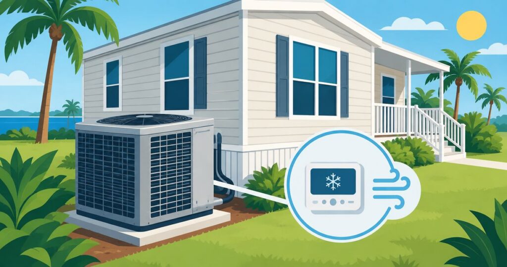 Best AC systems for mobile and manufactured homes in Florida