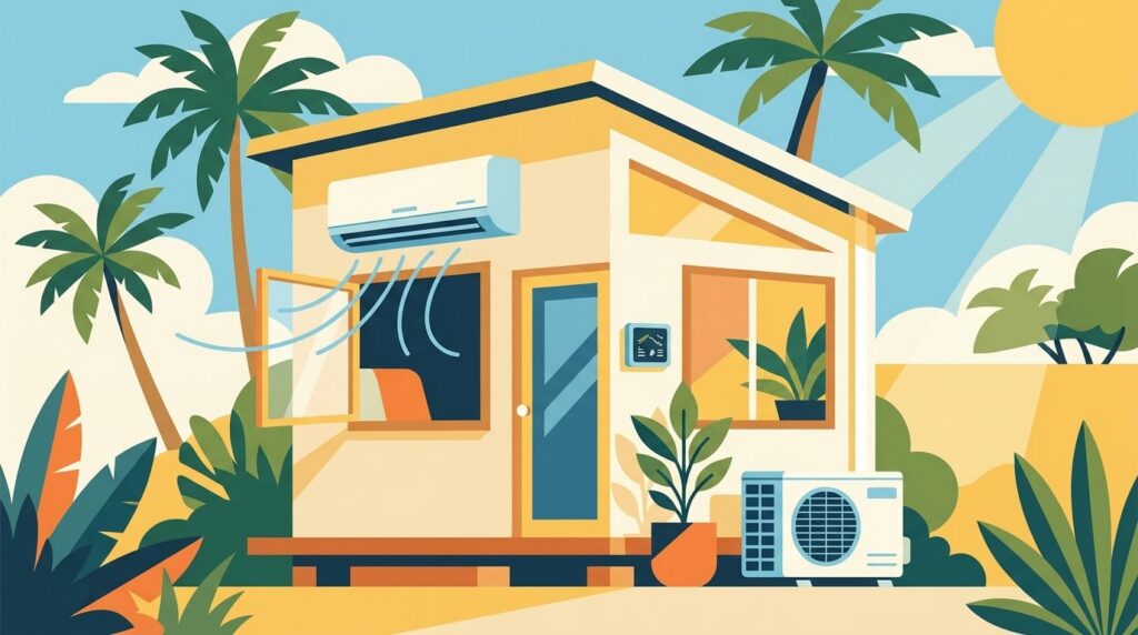 Best AC systems for tiny homes and ADUs in Florida