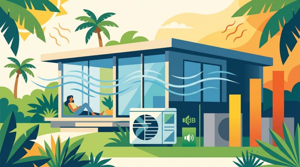Best AC systems ranked by noise level for South Florida homes