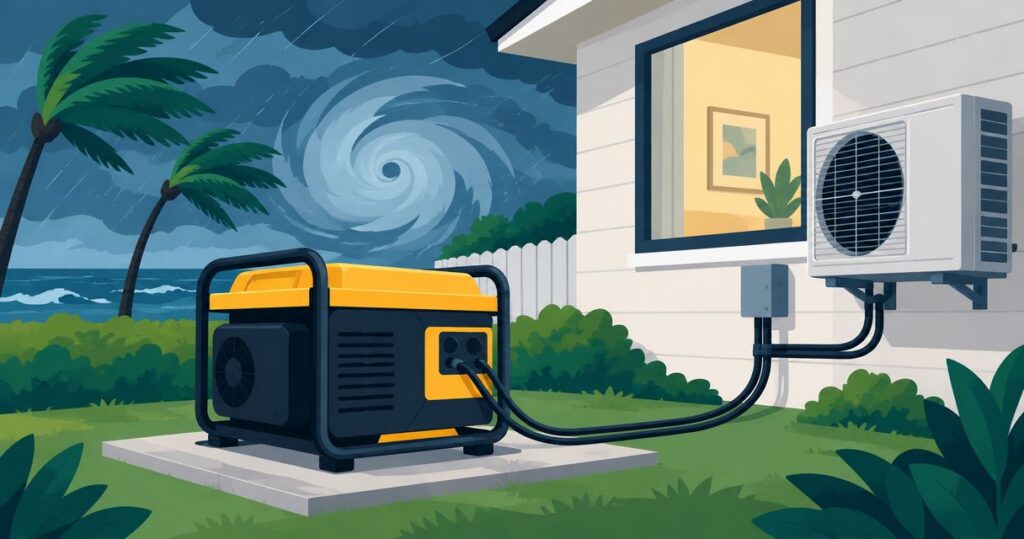 Best backup generators for keeping AC running during hurricanes
