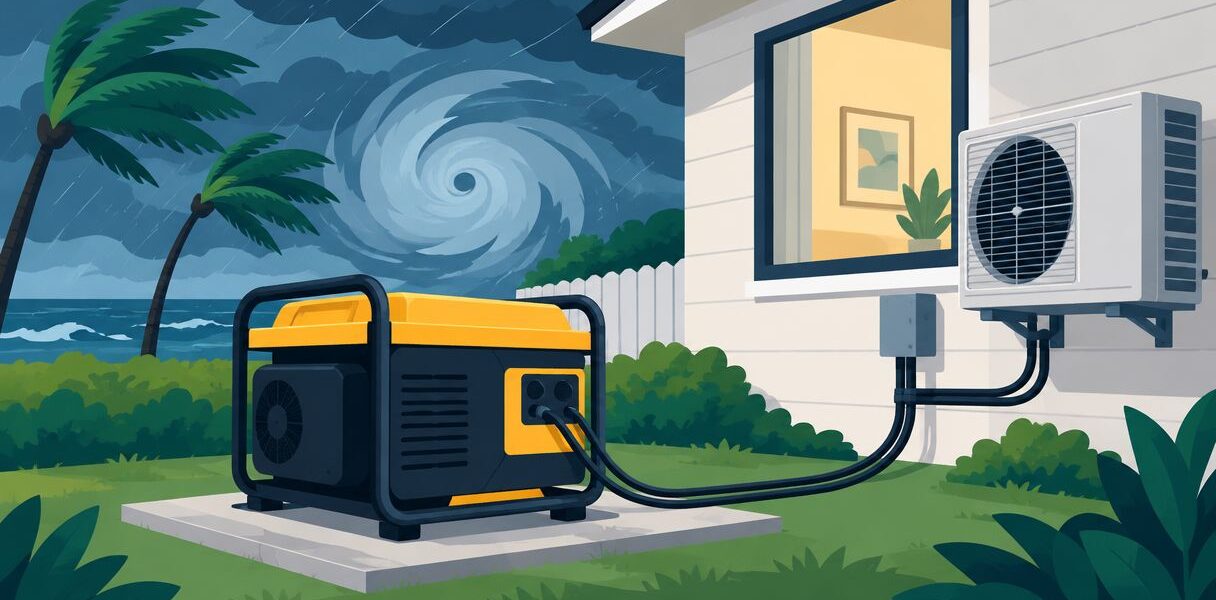 Best backup generators for keeping AC running during hurricanes