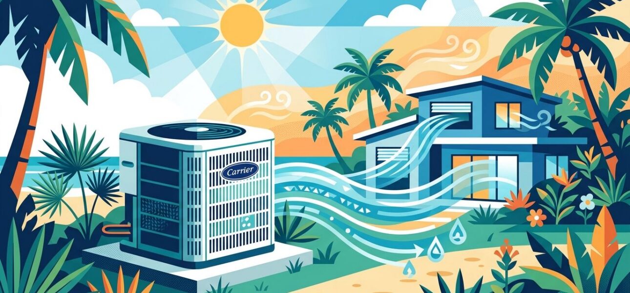 Best Carrier AC models for South Florida humidity