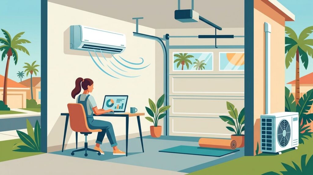 Best ductless mini-split brands for Florida garage conversions