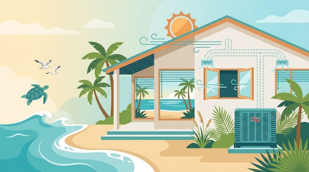 Best Ruud AC systems for coastal Florida homes