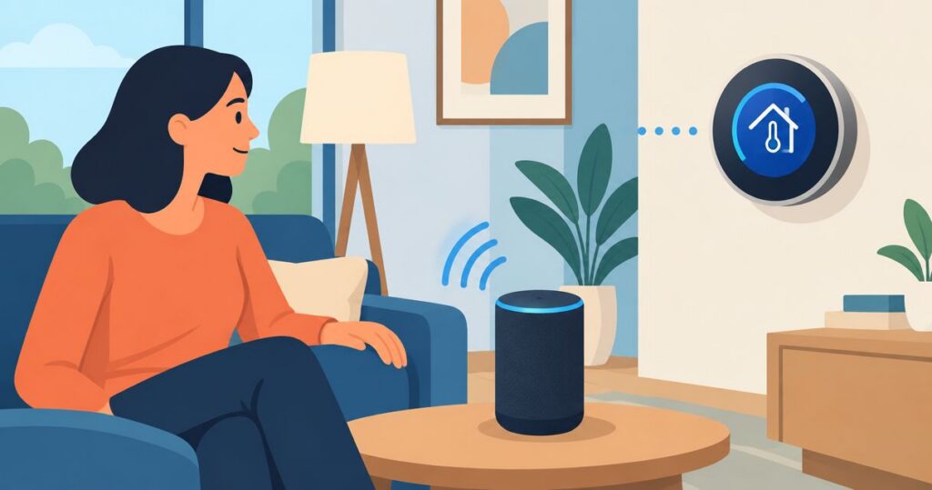 How to connect a smart thermostat to Amazon Alexa