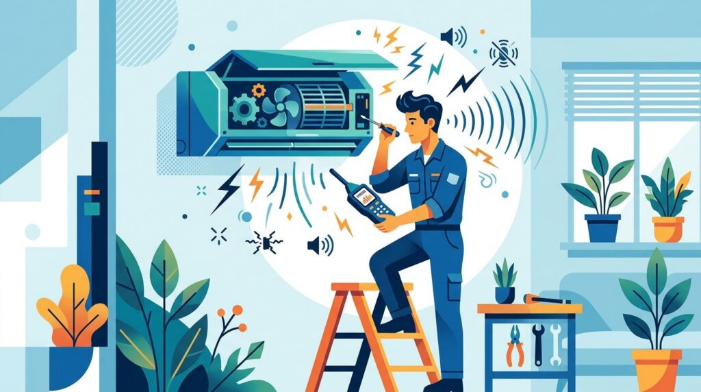 How to diagnose strange noises from your AC unit