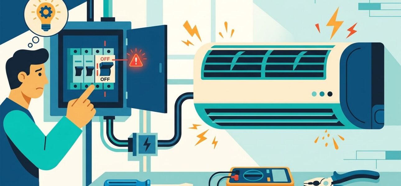 How to fix an AC unit that keeps tripping the breaker