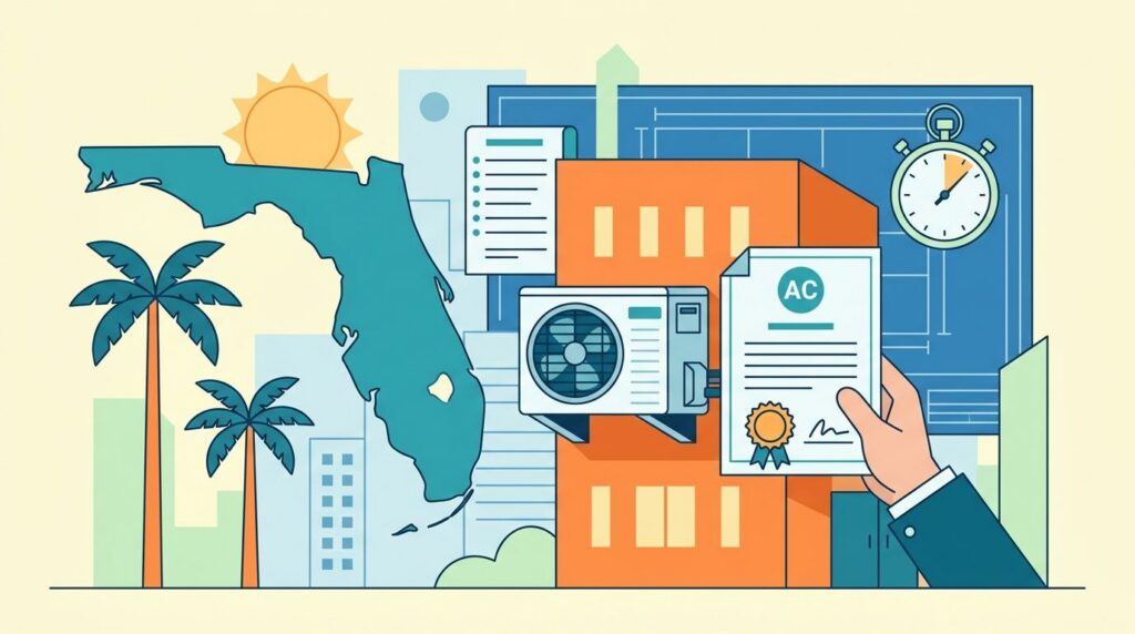 How to get permits for AC installation in Florida