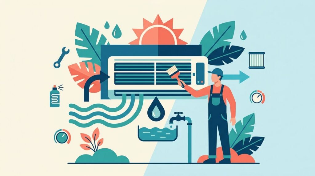 How to maintain an AC unit in high humidity