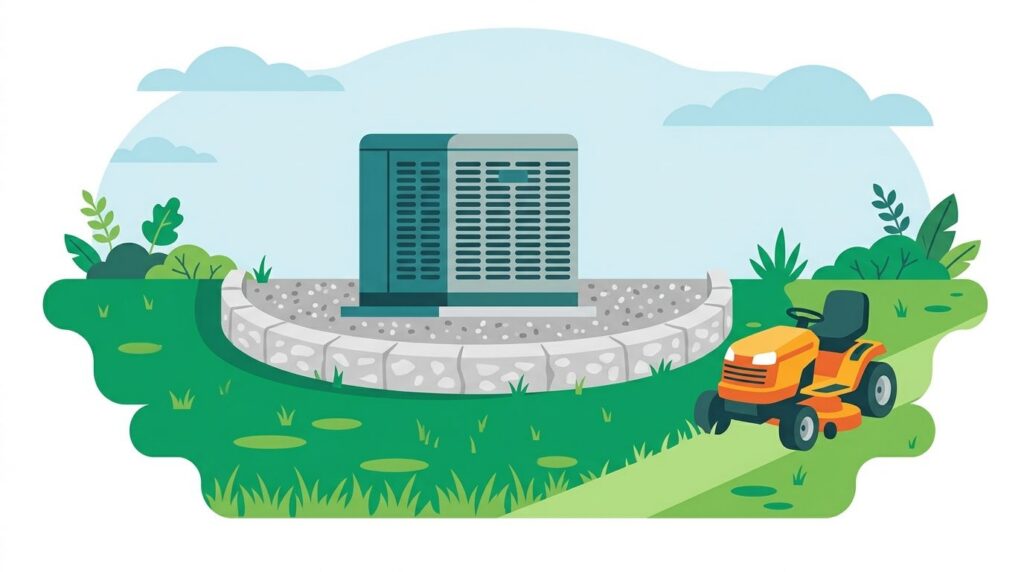 How to protect your outdoor AC unit from lawn equipment