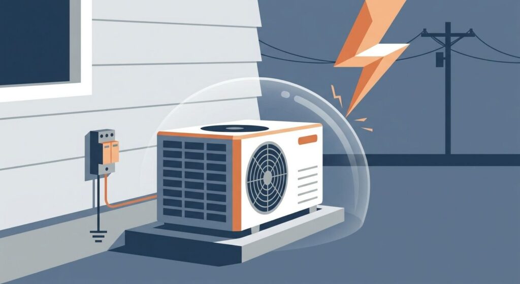 How to protect your outdoor AC unit from lightning damage