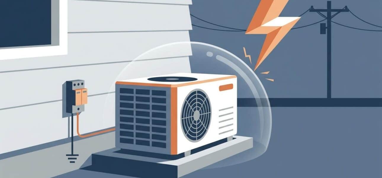 How to protect your outdoor AC unit from lightning damage